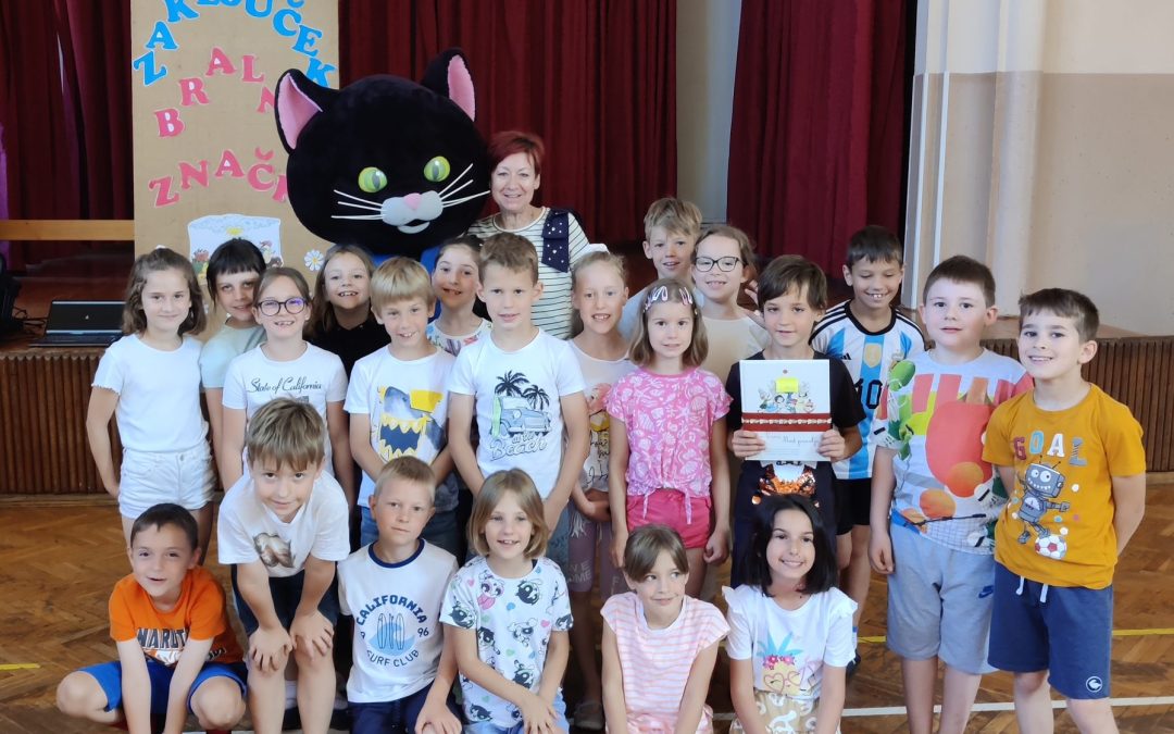 Zaključek bralne značke za učence 1. triade